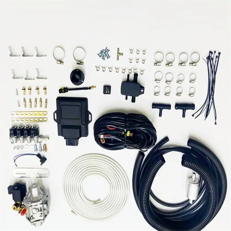 Kit de sistema de seguridad para coche, kit de cng gnc de 8 cilindros, gnv de 5 generación