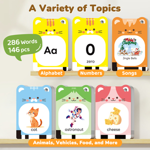 Joycat Ferramenta Educacional Precoce Brinquedo de Educação Cognitiva Cartões Flash Falantes Dispositivo de Aprendizagem Brinquedos Educativos para Cartões Cognitivos - Product Image 6