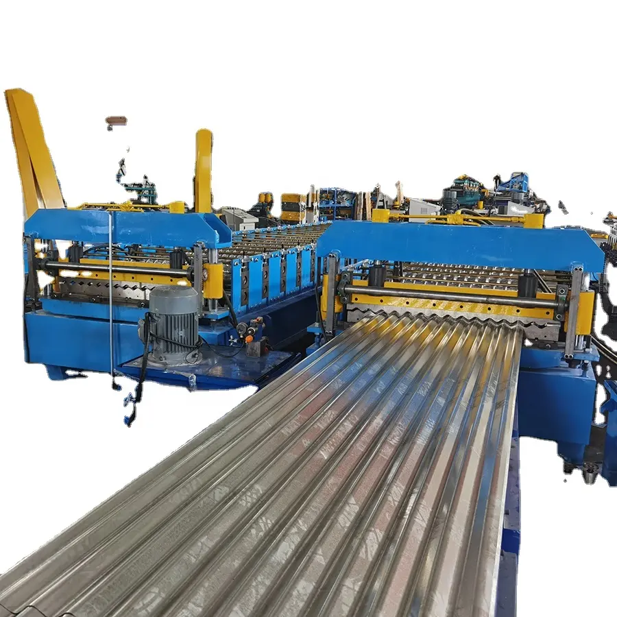 2020 Hoge Kwaliteit Bestseller Golfkarton Roll Forming Machines Dak Sheet Roll Forming Machine Bouwmateriaal Machines