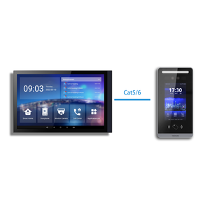 Android Face ID desbloquear Villa intercomunicador con cámara 10 pulgadas Tuya panel de control del hogar inteligente CCTV Monitor sistema de seguridad inalámbrico - Product Image 1