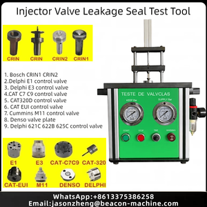 Válvula de inyector Common Rail, herramienta de prueba de sellado de fugas, probador de sellado para Delphi E1 E3 CAT C7C9 EUI, válvula de control, placa de válvula Denso - Product Image 2
