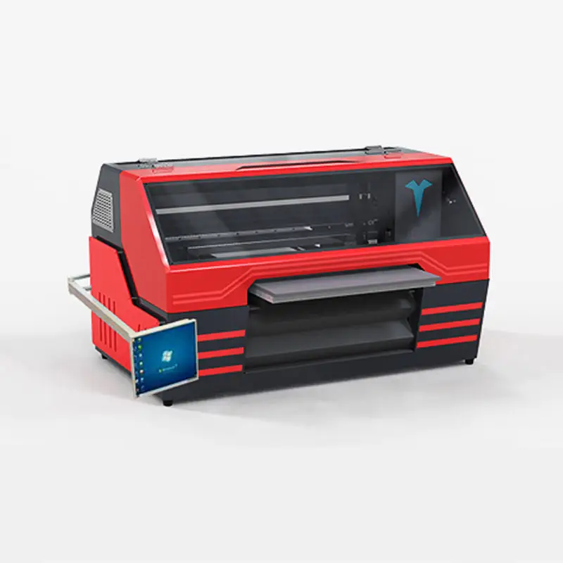 Máquina de impresión con impresoras UV de Metal y vidrio, máquina de impresión con foto de ordenador, novedad de 5040