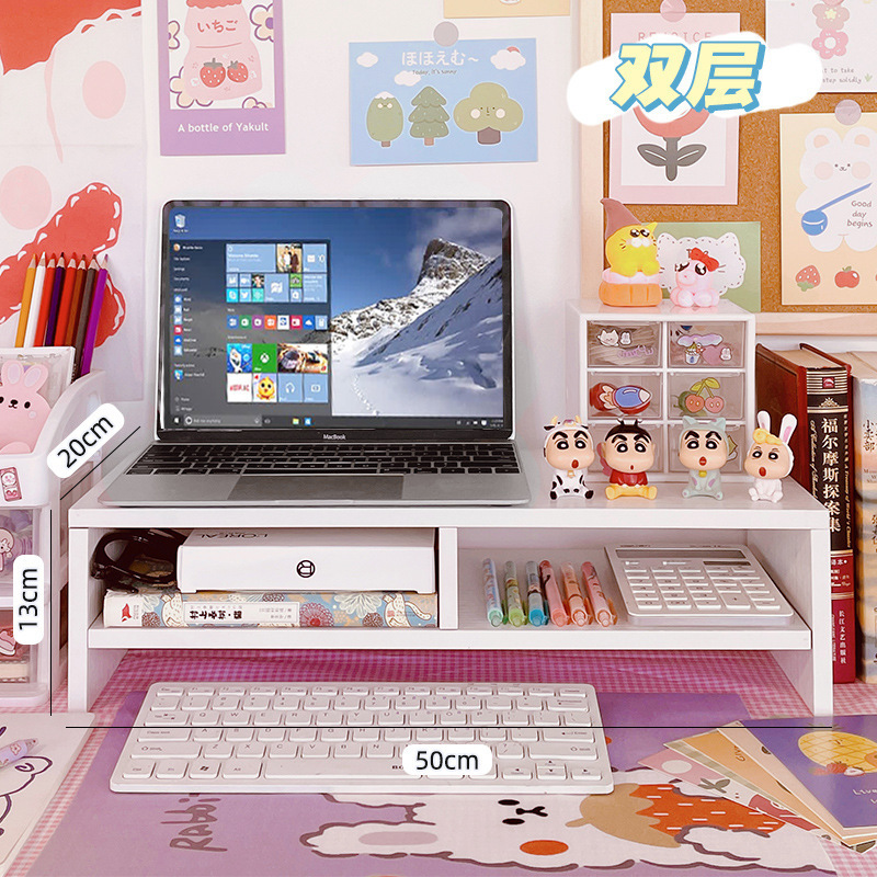 One double-layer computer-controlled height increase stand