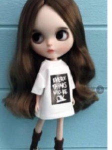 เสื้อยืด BJD ขนาด1/6 30ซม. ทำด้วยมือของเล่นเพื่อการศึกษามาใหม่สำหรับเด็กผู้หญิงตุ๊กตา blyth FR PP และ baribe - Product Image 3