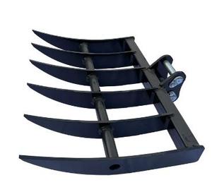 High Quality Customized 1.5-5Ton <strong>Excavator</strong> <strong>Rake</strong> Bucket <strong>for</strong> <strong>Excavator</strong> <strong>Root</strong> <strong>Rake</strong> Bucket <strong>Excavator</strong> Attachment Double Digging <strong>Rake</strong> - Product Image 2