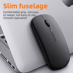 Mini ratón inalámbrico de 2,4G, juego de teclado recargable para teclado optoelectrónico para uso en el hogar y la Oficina, portátil silencioso fino - Product Image 2