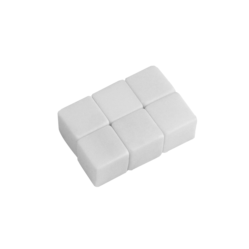 Blanco - 6 piezas Piedra de mármol para whisky