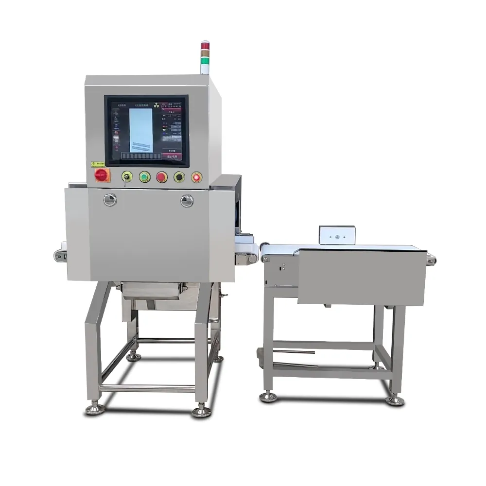 Sistema de inspeção por raios X Máquina de raios X para detecção industrial de produtos químicos têxteis e alimentos