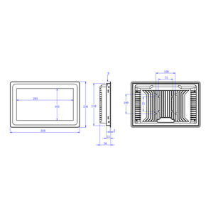OEM Price Efficient Cooling <strong>System</strong> 12.1 Inch Resistive Touch Screen <strong>Android</strong> Industrial <strong>Computer</strong> PC All in One Panel