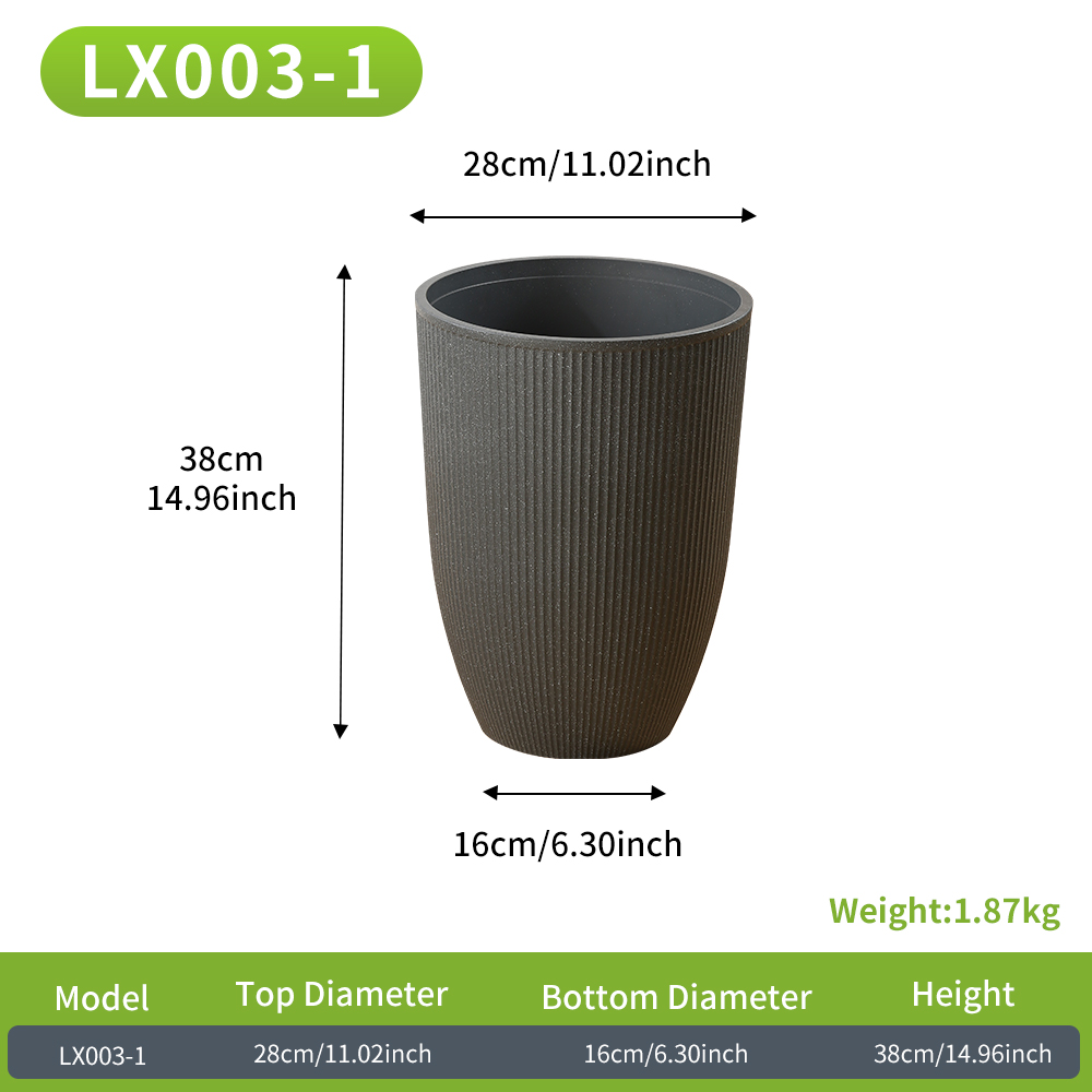 LX003-1 Gris Foncé
