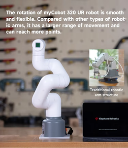 Industrial-Grade 6 DOF gestione collaborativa palettizzazione bracci robotici 320 M5 modulari di programmazione a basso prezzo robot educativi - Product Image 3