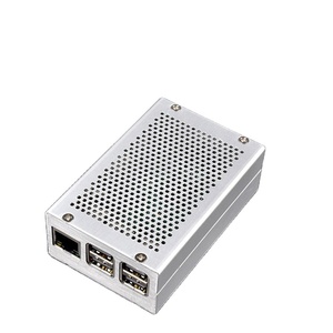 Заводская Универсальная Оболочка Raspberry Pi 3 поколения B + алюминиевый сплав коробка охлаждающая защитная оболочка - Product Image 1