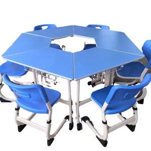 Fabrik bedarf Half Moon Schult isch Computer Klassen zimmer möbel Modular College Student Lab Tisch - Product Image 1