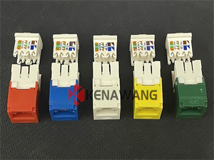 Utp Ftp Cat6 Modular Rj45 Jack y Patch Panel 180 grados con Rj45 Cat6 Keystone Jack - Product Image 6