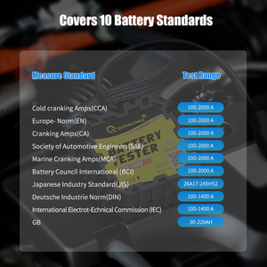Portable Battery Tester Automobile Diagnostic Tool With Bluetooth Mobile APP <strong>Test</strong> Provide Full Range of Accurate Report - Product Image 6