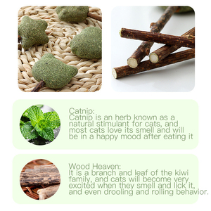 Pet Kitten Kitty Chewing Tooth Cleaning Natural Wood Lollipop Silvervine Teasing <strong>Cat</strong> <strong>Catnip</strong> Sick <strong>Catnip</strong> Toy