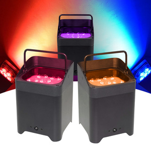 HY 6x18w Battery <strong>LED</strong> UPLIGHT With Charging Flightcase <strong>LED</strong> Par Light for Party/Bar/Club/Wedding Event - Product Image 2
