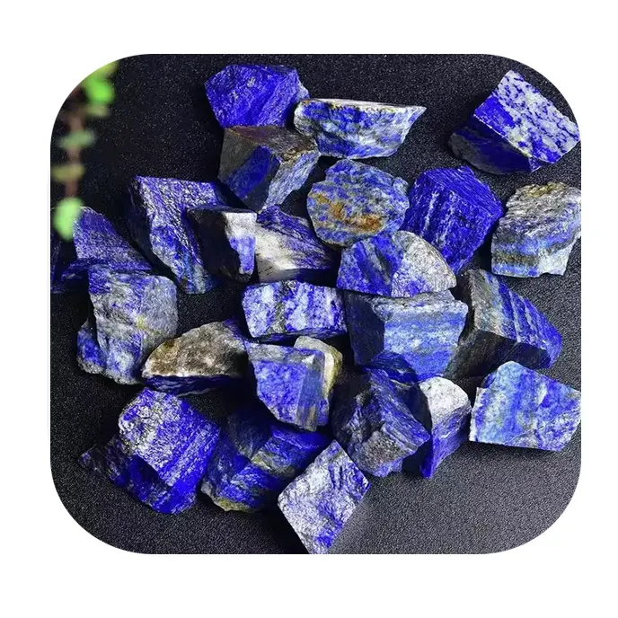 All'ingrosso pietra grezza di cristallo naturale grezza pietra minerale blu lapislazzuli pietra di guarigione prodotti spirituali per ornamenti