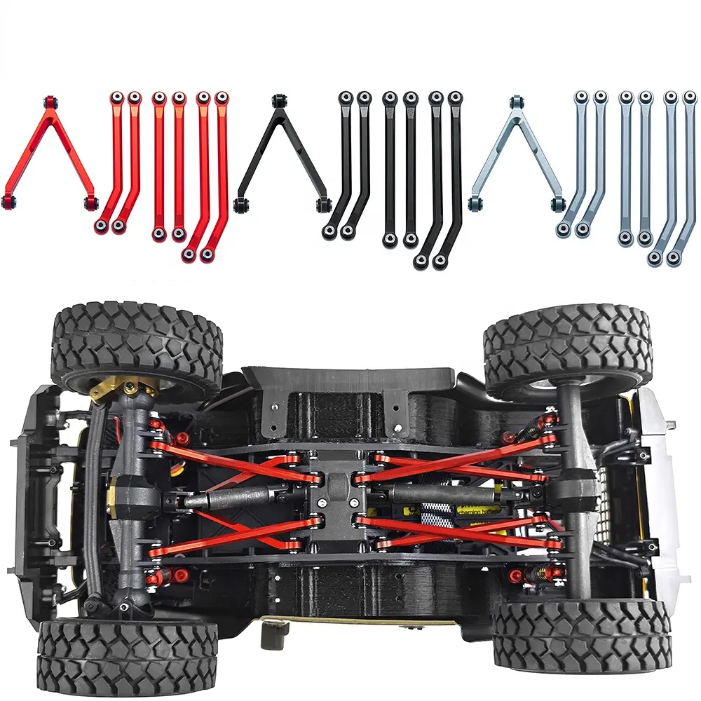 tailored services 1/24 SCX24 OEM ODM assembly UPGRADES rc crawler jumper body steering cross wholesale tie rod link