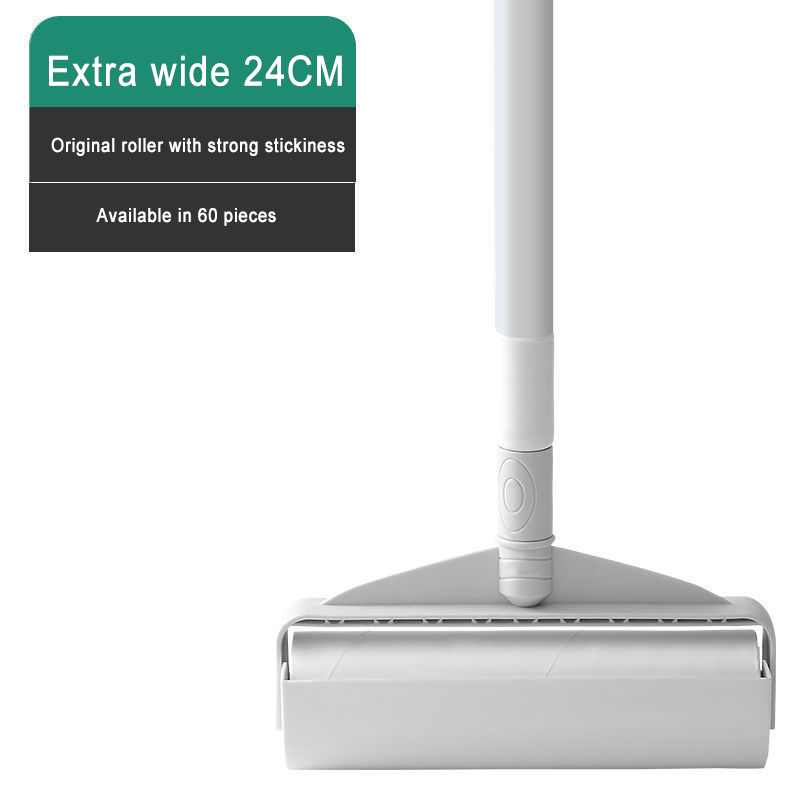 Blanco - Juego de 1 varilla telescópica de 24 cm