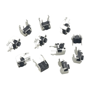 6*6 mm <strong>PCB</strong> square Head Tact Tactile <strong>Push</strong> <strong>Button</strong> <strong>Switch</strong> Right Angle Micro Tactile <strong>Switches</strong> - Product Image 1