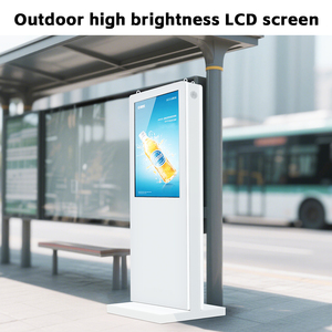 Máquina de publicidad exterior de 75 pulgadas, protección de iluminación, señalización Digital, pantalla Digital impermeable a prueba de polvo - Product Image 5