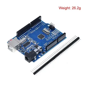 WiFi R3 scatola ufficiale ATMEGA16U2 / UNO + WiFi R3 MEGA328P Chip CH340G per Arduino UNO R3 scheda di sviluppo WeMos ESP8266