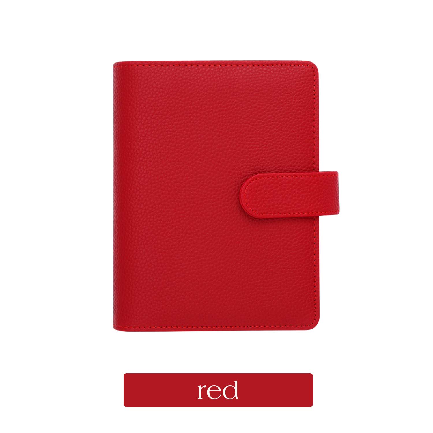 Red with Gold Rings