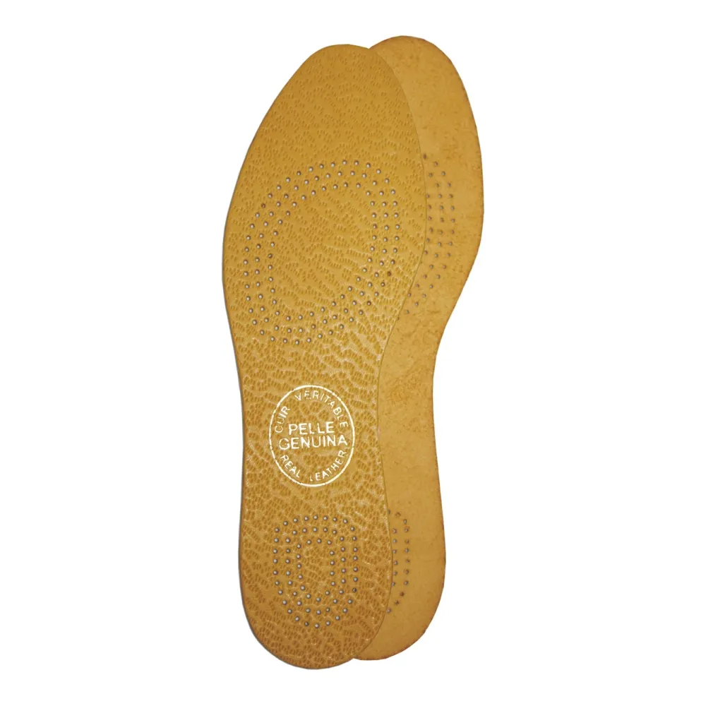 Best Quality Thin Hygienic And Highly Breathable Vegetable-Tanned Insole Resistant To The Foot's Sweat