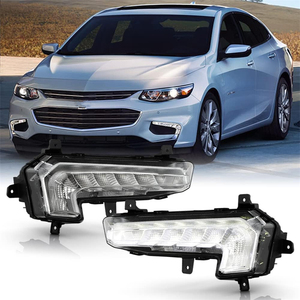 DRL ไฟLED หมอกสําหรับChevrolet Chevy Malibu 2016 2017 2018 LEDกลางวันวิ่งหมอกขับรถโคมไฟย่างชุด - Product Image 4