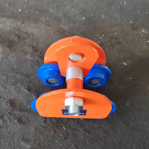 Dört tekerlekli yapısı ile düz arabası OEM daha geniş kirişler için özelleştirilebilir 0.5T/1T/2T/3t/5T/10ton ışın monoray arabası - Product Image 3