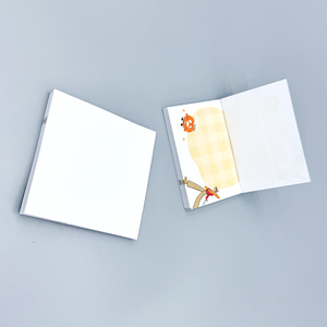 Bloc de notas autoadhesivo pequeño, juego de notas adhesivas, Mini bloque personalizado barato, diario de bolsillo, marcadores de escritura - Product Image 1