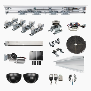 Turtech/Doortec HH125 sistema de operador de puerta automático de aluminio de alta calidad con mecanismo de apertura eficiente para puertas automáticas - Product Image 1