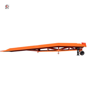 מחסן <span class=keywords><strong>10t</strong></span> חצר רמפה פלדה נייד סוג הידראולי רציף Ramps טעינה כבדה רמפות עבור מכולות מכולות במהירות