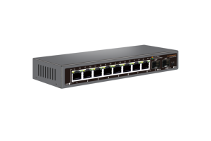Interruttore di rete ad alta velocità 10G Uplink 2.5G Lite gestito per Web/Cloud per la commutazione di APP, uso da scrivania