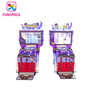 Funspace Coin Machine Operated Ticket2プレーヤー2台のデバイスが一緒に遊ぶオンラインガンシューティングアーケードゲーム機 - Product Image 1