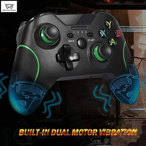 Dropshippingワイヤレスゲームコントローラー内蔵デュアルバイブレーション2.4GHZゲームパッドコンソールXbox One/Ons S/One X/PC用 - Product Image 3