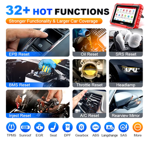 X431 PROS ELITE双方向診断スキャナーツールCANFD ECUコーディングフルシステム32 + 特殊機能を起動 - Product Image 4