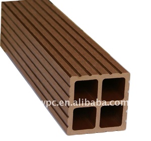 WPC çit balkon çatlak dayanıklı plastik kompozit su geçirmez post - Product Image 3