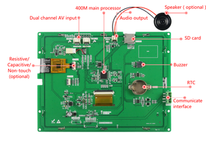 DACAI-Interfaz MCU de 8 pulgadas, pantalla LCD automotriz no táctil, pantalla capacitiva, salida de audio multitáctil - Product Image 5
