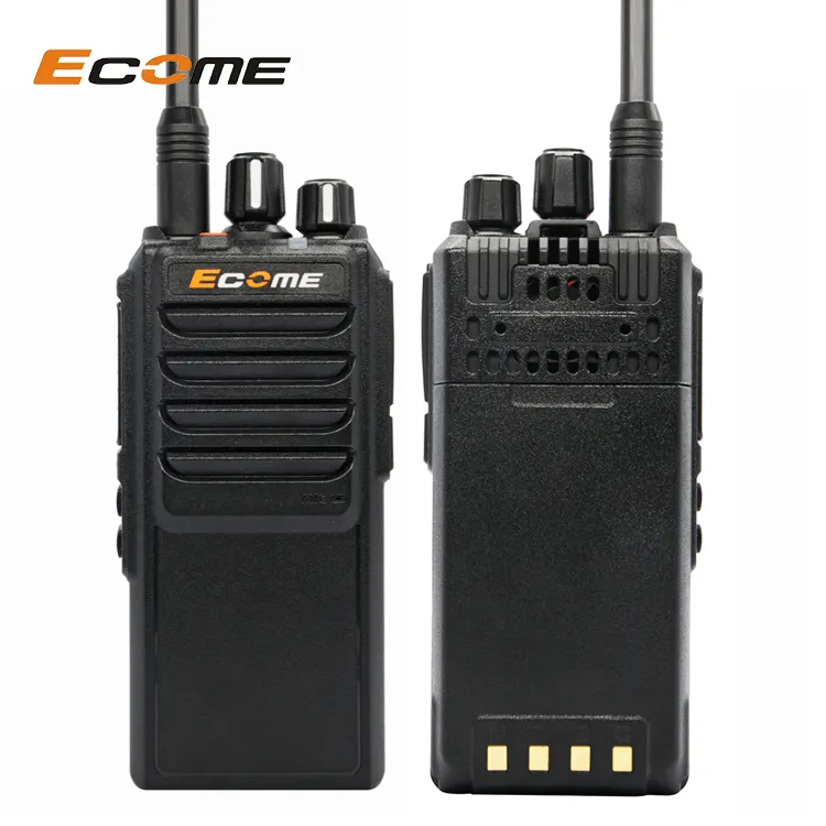 Ecome ET-600 atacado acampamento rádio portátil uhf de 20 watts 25 watts 2024 super poderoso walkie talkie de longa distância