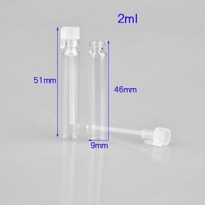 Şeffaf cam Mini 2/3ml damla sopa şişe taşınabilir 10ml uçucu yağ parfüm şişeleme deneme örnek boş şişe damlalık - Product Image 5