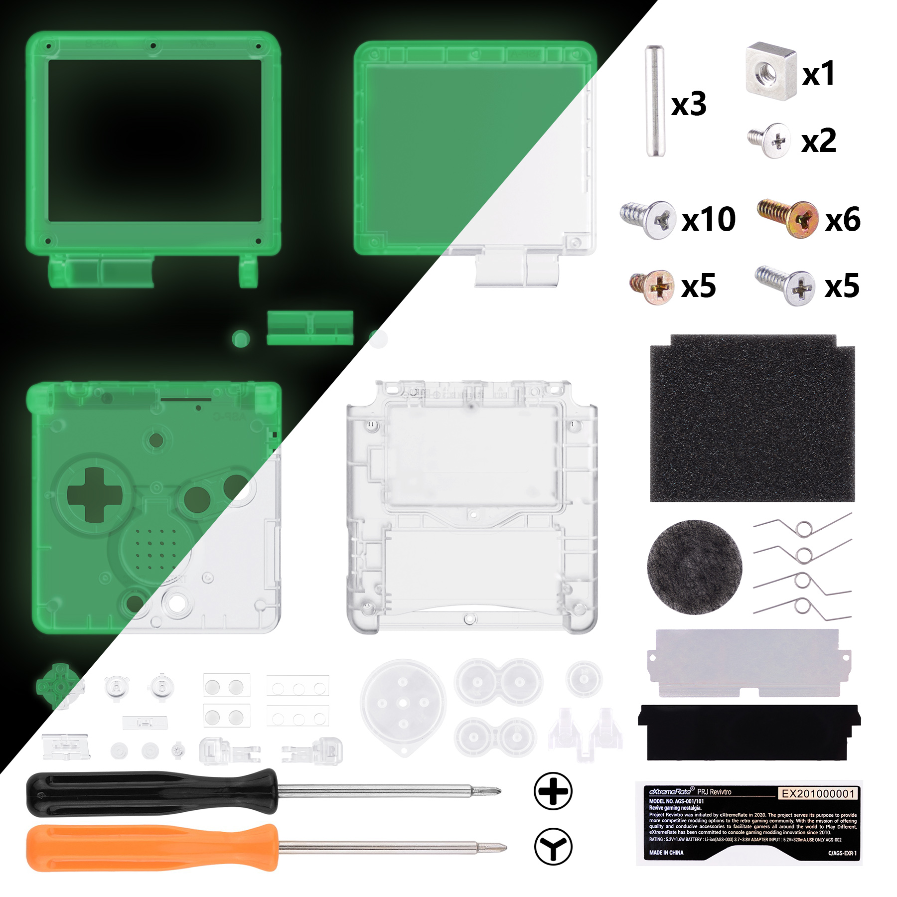 Glow in Dark Green ASPM5008