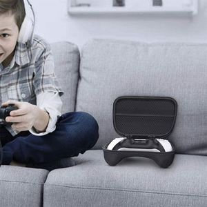 Laudtec EVA01 <strong>Controller</strong> Hard <strong>Shell</strong> Carry Small Pouch Material Box Bag Eva Case for Sony Ps5 Pro <strong>Ps4</strong> Slim Ps3 Ps2