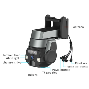C 2024 A7 1080P PTZ kamera 5MP WiFi kamera ev güvenlik kamerası gece görüş hareket algılama ile 2 yönlü ses 2.4GHZ - Product Image 2