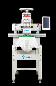YH Large Format 1 Head 9 Needles Monogram Sewing <strong>Computer</strong> <strong>Software</strong> logo Cap Beads Flat T-shirt <strong>Functions</strong> Embroidery Machines