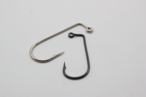 Louvor PR-9147 Aberdeen Jig 90 Graus Alto Aço Carbono Único Gancho para Água Doce Catfish & Bass Fishing Farpado Super Forte - Product Image 6