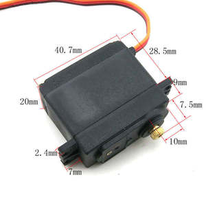 Servomotor für Rc-Modell Raspberry Pi Roboter und Bildung Roboter180 360 Grad Metallgetriebe Hochdrehmoment-Servomotor Mg995