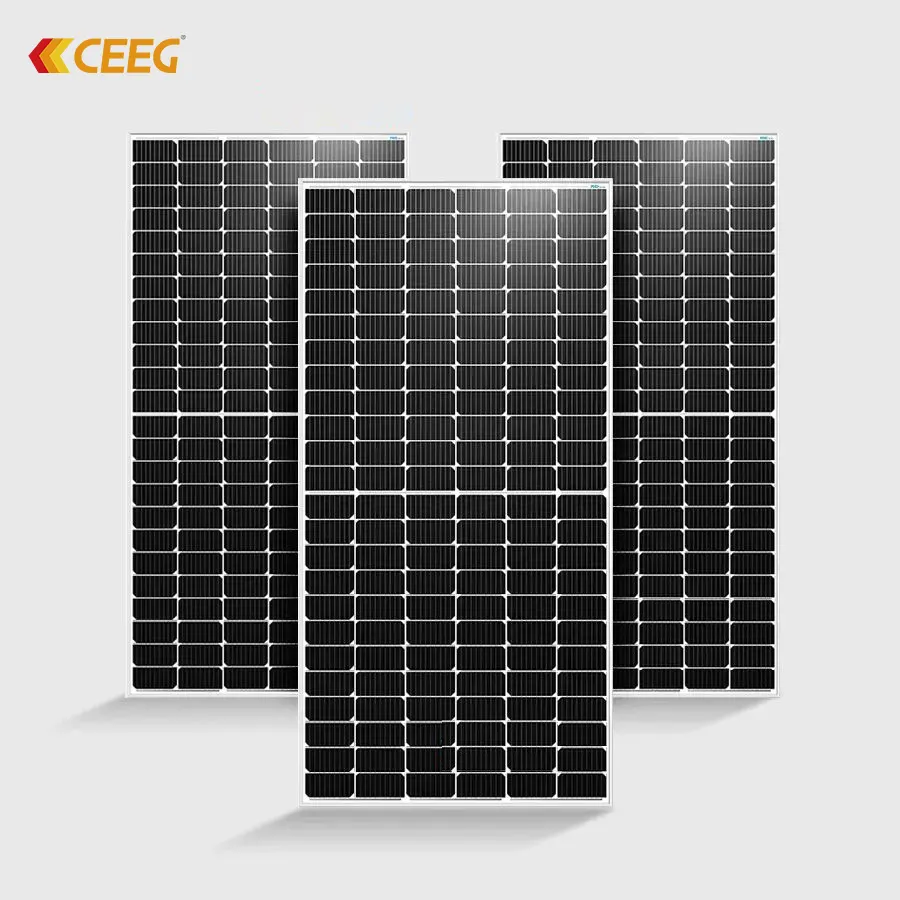 Módulos PV de energía Solar sin red, paquete de instalación con batería de 48V, 10kw, 15kw, 20kw, 30kw