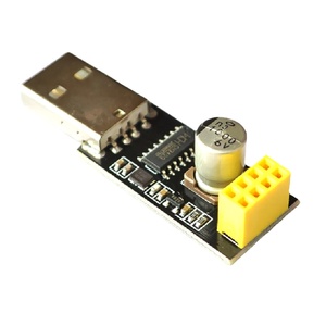 ESP01プログラマーアダプターGPIO0 ESP-01 CH340GUSB-ESP8266シリアルワイヤレスWifi開発ボードボードモジュール - Product Image 1